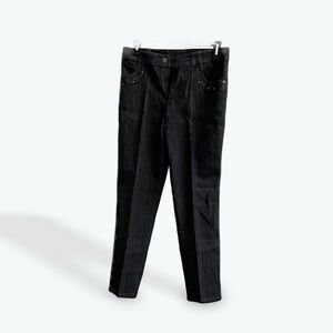 Lang Zhang Feng Women’s Embroidered Jeans – Size 29 – Dark Wash – NWT